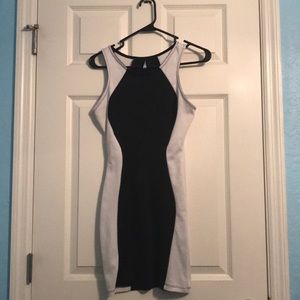 Silhouette shaped dress